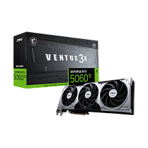 Видеокарта MSI GeForce RTX 5060 Ti 8G VENTUS 3X OC, NVIDIA GeForce RTX 5060 Ti, GDDR7
