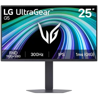 Монитор LG UltraGear 25G550B-B, 27 дюймов, 1920x1080, 300 Гц, IPS, 300 кд/м², фиолетово-серый