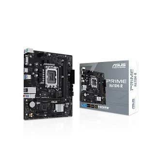 Материнская плата ASUS PRIME H610M-R-SI, LGA1700, Intel H610, mATX, DDR5