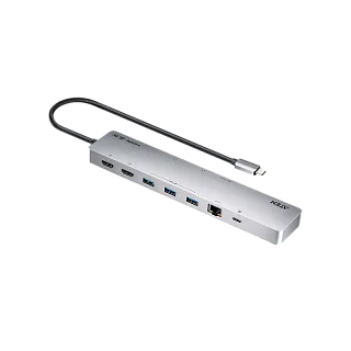 Многопортовая док-станция 11-в-1 Aten USB-C UH3240, USB Type-C