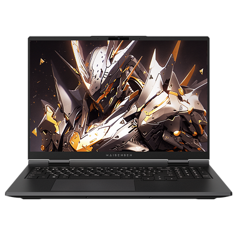 Ноутбук Maibenben X16F 16"(2560x1600 IPS (300Hz) )/AMD Ryzen 9 8940HX(2.4Ghz)/16384Mb/1024PCISSDGb/Ext:NVIDIA GeForce RTX 5070 Ti(12288Mb)/Cam/BT/WiFi/80WHr/war 1y/2.3kg/Grey/Linux + 1*mninDP, 500nits,1x16Gb,2SODIMM