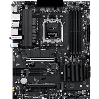 Материнская плата PRO B850-S EVO WIFI, AMD Ryzen 9000/8000/7000 Series, DDR5