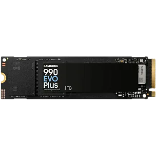 Твердотельный накопитель Samsung SSD 990 EVO Plus, 1 ТБ, V-NAND, чтение 7150 МБ/с, 600 ТБ