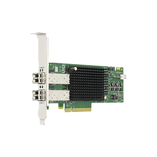 Адаптер Fibre Channel Emulex LPe31002-M6, 2 порта 16 Гбит/с, PCIe 3.0 x8, с трансиверами