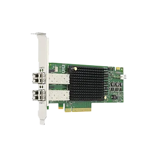 Адаптер Fibre Channel Emulex LPe31002-M6, 2 порта 16 Гбит/с, PCIe 3.0 x8, с трансиверами
