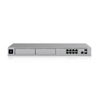 Маршрутизатор Ubiquiti Dream Machine Pro Max, 1 WAN и 8 LAN, 4 ядра 2,0 ГГц, 8 ГБ ОЗУ