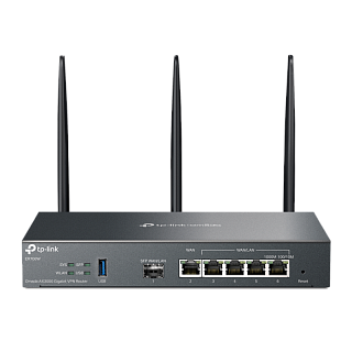 Маршрутизатор TP-Link Omada ER706W VPN с Wi-Fi 6 AX3000, порты 1 Гбит/с, USB 3.0