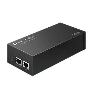Инжектор PoE+ TP-Link Omada POE380S, 10 Гбит/с, до 60 Вт