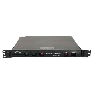 ИБП Powercom KIN-600AP RM USB, 600 ВА, 360 Вт, Line-Interactive, 5 розеток