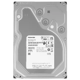 Жёсткий диск HDD Toshiba SATA 10Tb 3.5" Server 7200 6Gbit/s 512Mb (Toshiba MG10ADA10TE)
