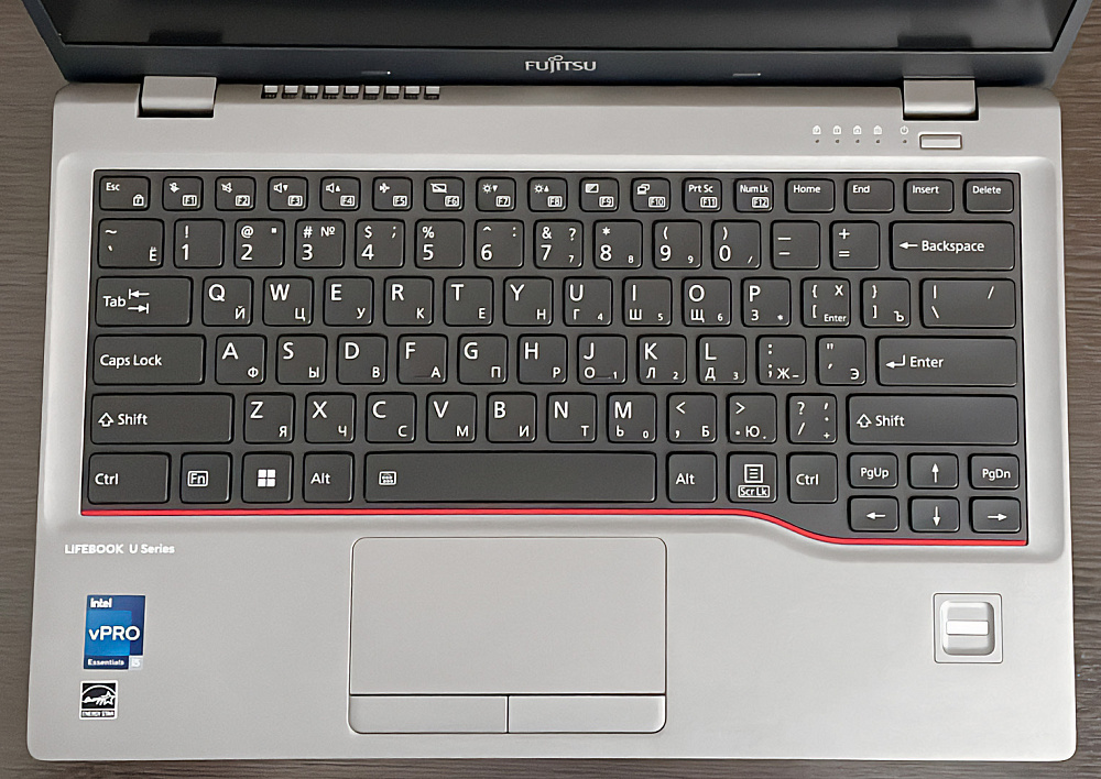 Ноутбук Fujitsu LIFEBOOK U7413 Warm Silver (7U14A3) U7413T52S64GB2TB, 14" Full HD IPS MULTI-TOUCH, i5-1340P, 64GB, SSD 2TB PCIe GEN4, WINDOWS 11 PRO, КЛАВИАТУРА RU/US, гарантия 1 год, сделано в Японии, фото 10