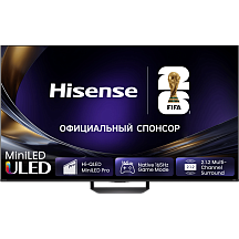 Телевизор Hisense 55U7SPRO, 55 дюймов, 4K UHD, MiniLED, 165 Гц, Smart TV, DVB-T2/T/C/S2/S