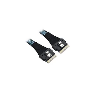 Кабель LSI 05-60007-00, SlimSAS SFF-8654 x8 → SlimSAS SFF-8654 x8, 1 м