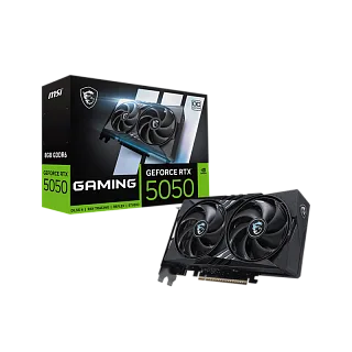 Видеокарта MSI GeForce RTX 5050 8G OC, NVIDIA GeForce RTX 5050, 8 ГБ видеопамяти, GDDR6