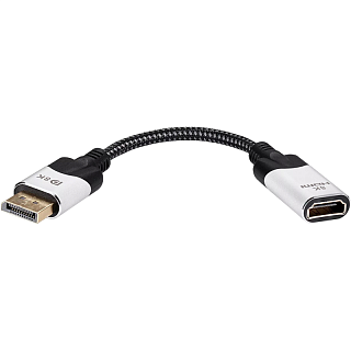 Адаптер Vcom CG6218M-0.15, DisplayPort (m), HDMI (f), 60 Гц