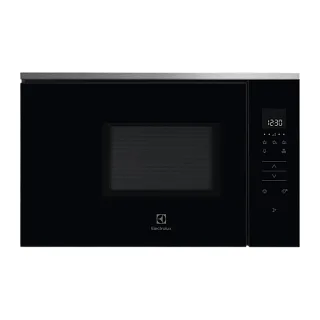 Встраиваемая микроволновая печь Electrolux KMFE172TEX, 17 л, 800 Вт, гриль, чёрный/нержавеющая сталь