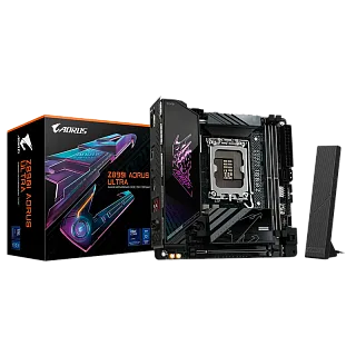 Материнская плата Gigabyte Z890I AORUS ULTRA, LGA1851, Intel Z890, Mini-ITX, DDR5