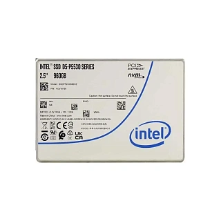Твердотельный накопитель Intel SSD D5-P5530 Series, 960GB, U.2(2.5" 15mm), NVMe, PCIe 4.0 x4, TLC, R/W 5500/1600MB/s, IOPs 300 000 (Intel Corporation SSDPF2KX960HZN1)
