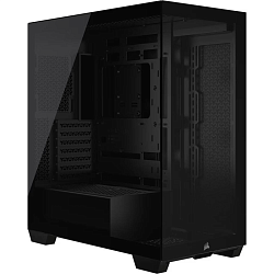 Корпус без блока Case Corsair 3500X, Midi-Tower, TG, no fan, 2xUSB-A 3.2, 1xUSB 3.2 Type-C, E-ATX, ATX, mATX, mITX Black