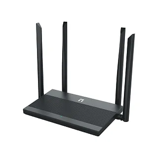 Wi-Fi роутер Netis N3 AC1200 10, 3 порта LAN, беспроводное подключение, чёрный