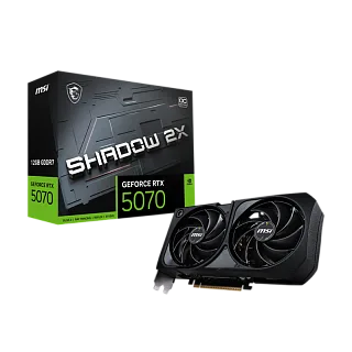 Видеокарта MSI GeForce RTX 5070 12G SHADOW 2X OC, NVIDIA GeForce RTX 5070, GDDR7