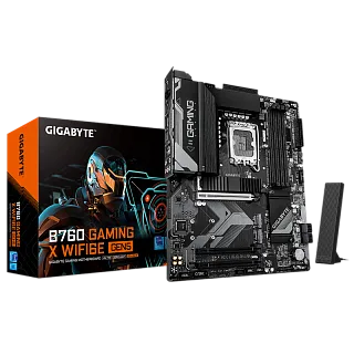 Материнская плата Gigabyte B760 G X WF6E GEN5, LGA1700, Intel B760, ATX, DDR5