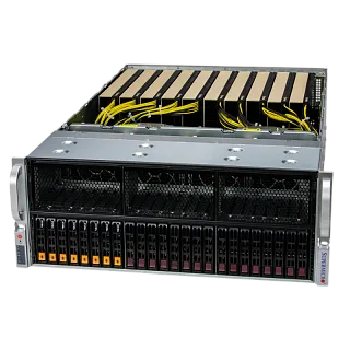 Серверная платформа Supermicro GPU SuperServer SYS-421GE-TNRT 4U, 2x LGA-4677, Intel® C741, 32x DDR5 RDIMM, 8x 2.5" HS SATA (SuperMicro SYS-421GE-TNRT)