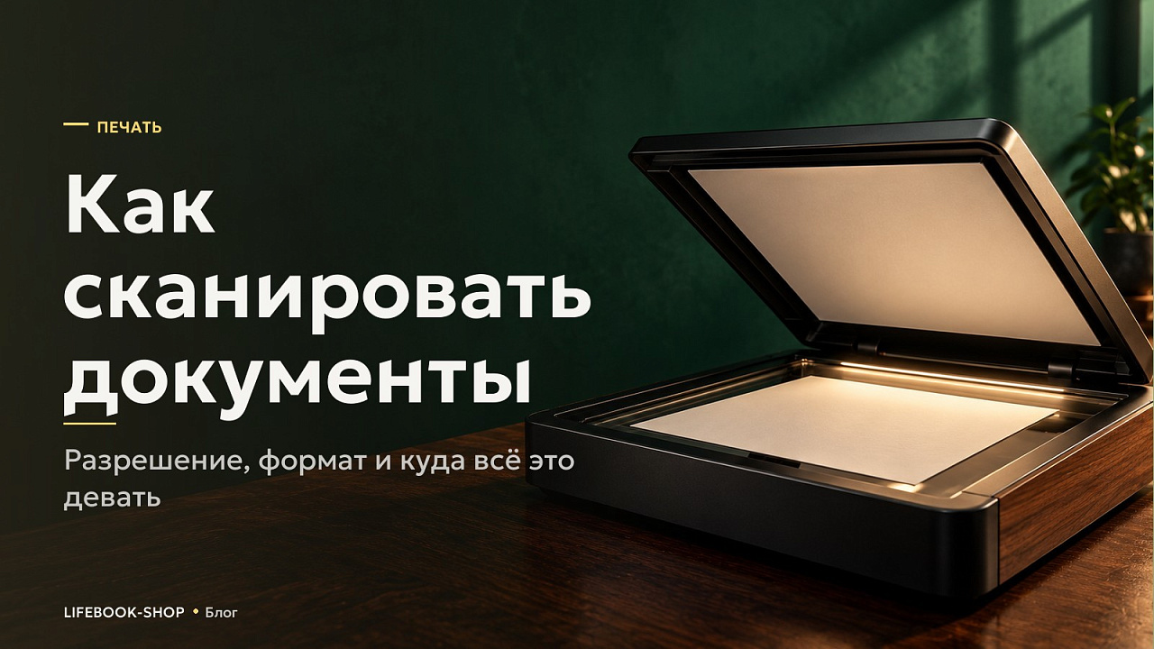 Как сканировать документы: разрешение, формат и куда всё это девать