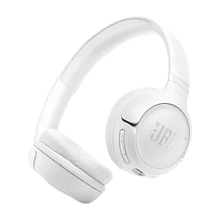 Наушники JBL T530BT, Bluetooth 6.0, USB Type-C, накладные, белый, крепление оголовье