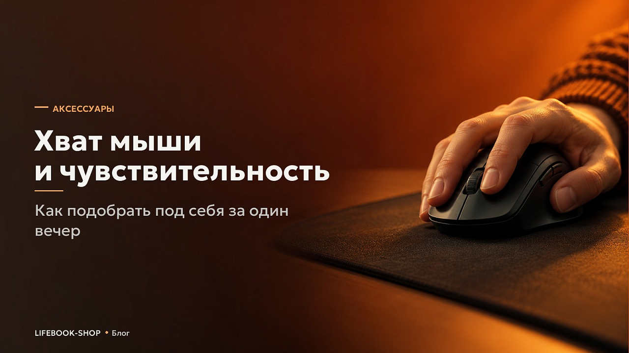 Хват мыши и чувствительность: как подобрать под себя за один вечер