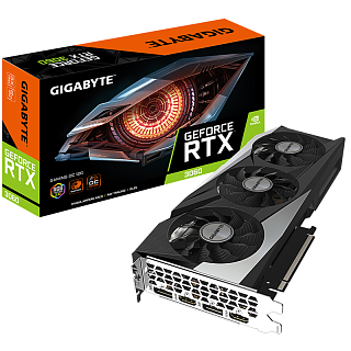 Видеокарта GV-N3060GAMING OC-12GD Rev 2.0. LHR version (Gigabyte GV-N3060GAMINGOC-12GD)