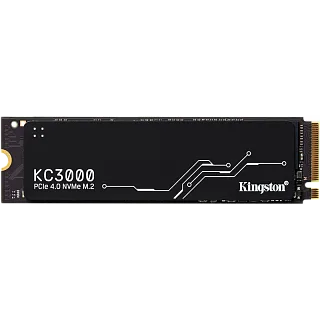 Твердотельный накопитель Kingston SSD KC3000, 512 ГБ, 3D TLC, чтение 7000 МБ/с, 400 ТБ