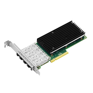 Сетевая карта LR-Link LREC9804BF-4SFP+, 4 порта SFP+ 10 Гбит/с, PCIe 3.0 x8
