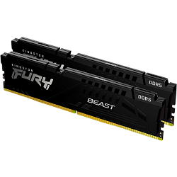 Оперативная память Kingston FURY Beast Black, 32ГБ DDR5, 5200MT/s, CL40, DIMM, Kit of 2, OEM