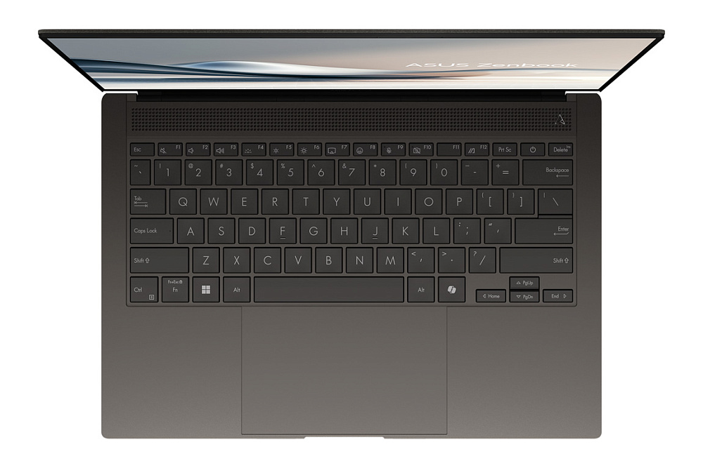 Ноутбук ASUS Zenbook S 14 OLED Zumaia Gray UX5406SA-PV055W (90NB14F1-M002C0), Intel Core Ultra 7 258V, 32GB LPDDR5X,  Intel Arc Graphics 140V, 14" 3K OLED 120Hz, 2 TB SSD PCIe GEN4, WINDOWS 11 HOME, КЛАВИАТУРА RU/US, гарантия 1 год, ЧЕХОЛ В ПОДАРОК!, фото 5