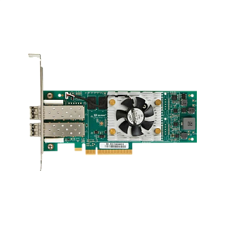 Адаптер Fibre Channel QLogic QLE2672-CK, 2 порта 16 Гбит/с, PCIe 3.0 x8, с трансиверами SR