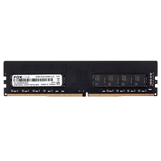 Оперативная память Foxline DIMM FL3200D4U22-16G, 16 ГБ, DDR4, 3200 МГц, PC4-25600, CL22
