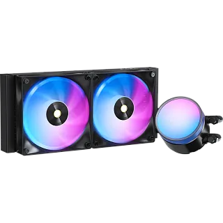 Система жидкостного охлаждения Ocypus Delta L24 BK ARGB V2, вентилятор 120 мм, шум 29 дБА