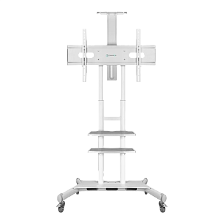 Мобильная стойка Onkron TS1881WHITE, крепление стойка, до 86 ″, нагрузка до 90.9 кг