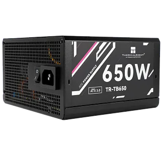 Блок питания Thermalright TR-TB650, 650 Вт, 80 PLUS Bronze, ATX, активный PFC, вентилятор 120x120 мм