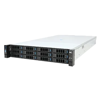 Серверная платформа 2U 12x NVMe (12-port 3.5"/2.5" PCIe Gen4 Tri-mode backplane), 2x 2.5" SATA hot-swap (rear), 4x 8038 FAN (AIC XP1-S202VA02)