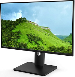 Монитор VALDAY RN27BDB, 27", IPS, 1920×1080, 60/75 Гц, HDMI, DisplayPort, USB Type‑C, VGA, VESA, встроенные динамики, чёрный