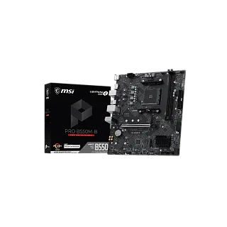 Материнская плата MSI PRO B550M-B, AM4, AMD B550, Micro-ATX, DDR4