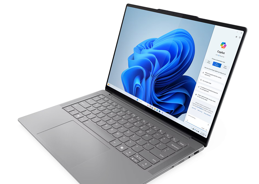 Ноутбук Lenovo Yoga Pro 7 14IMH9 83E20099RK, Luna Grey, 14.5" 3K IPS 120Hz Touch, Intel® Core™ Ultra 9 185H, NVIDIA® GeForce RTX™ 4060 8GB GDDR6, 32 GB LPDDR5x-7467, 1 TB SSD PCIe GEN4, WINDOWS 11 PRO, КЛАВИАТУРА RU/US, гарантия 1 год, фото 16