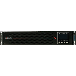 ИБП Ермак 1 кВт, 1000 ВА, 1000 Вт, Schuko, IEC 320, чёрный