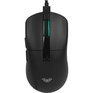 Мышь AULA SC590 Pro, USB-A, Bluetooth, радиоканал, 20000 dpi, чёрный, подсветка