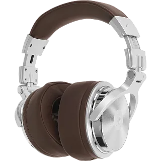 Гарнитура Oneodio Studio Pro 30, проводное подключение, Jack, Mini-jack, полноразмерные, коричневый