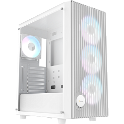 Корпус ПК Ocypus Gamma C70 WH ARGB, Midi-Tower, белый, 4×120 мм ARGB, USB 3.0 + USB 2.0, поддержка ATX/mATX/mITX