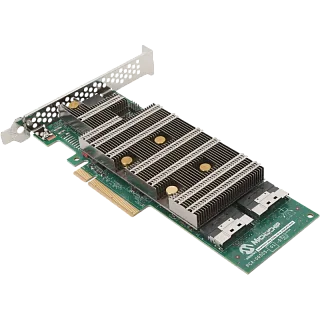 RAID-контроллер Microchip Adaptec SmartRAID 3258-16i, PCIe 4.0 x8, 16 портов SAS/SATA/NVMe, кэш 8 ГБ
