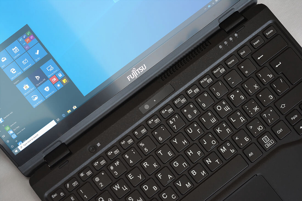 Ноутбук-трансформер Fujitsu LIFEBOOK U9312X 4G-LTE BLACK, Intel Core i7-1265U, 13.3" FullHD IPS, Touch & Wacom Active ES pen, 32GB LPDDR4X-4266, SSD512GB PCIe GEN4, Intel Iris Xe Graphics, WINDOWS 11 PRO, КЛАВИАТУРА RU/US,  гарантия 1 год, сделано в Япони, фото 4